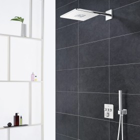 Set di finitura termostatico GROHE Grohtherm SmartControl con 3 valvole di intercettazione, versione angolare