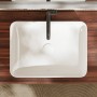 Lavabo d'appoggio hansgrohe Xuniva Q 55 x 40 cm - vista dettagliata