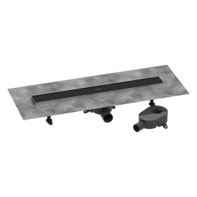 hansgrohe RainDrain Go Komplettset Duschrinne 700 rückseitig befliesbar für Standard-/flache Installation