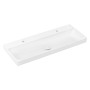 hansgrohe Xelu Q Lavabo 120 x 48 cm non lucidato, con 2x 1 foro miscelatore - vista dettagliata