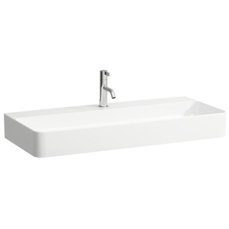 Vasque à poser LAUFEN Val 95 x 42 cm avec 1 trou de robinet, sans trop-plein