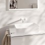 Mitigeur de lavabo encastré hansgrohe Tecturis E avec bec de 22,5 cm, design moderne et économie d'eau - vue détaillée
