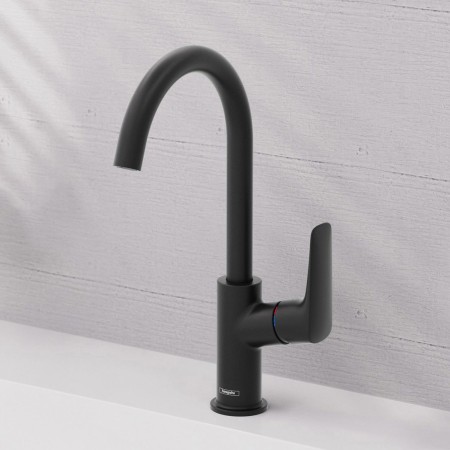 Miscelatore monocomando per lavabo hansgrohe Logis 210 con bocca girevole