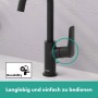 Miscelatore monocomando per lavabo hansgrohe Logis 210 con bocca girevole - vista dettagliata
