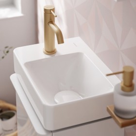Lavabo hansgrohe Xelu Q con mensola a sinistra 36 x 25 cm