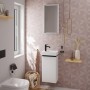 Lavabo hansgrohe Xelu Q con mensola a sinistra 36 x 25 cm