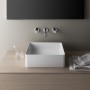 Vasque à poser carrée LAUFEN Living - vue technique