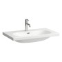 Vasque LAUFEN LUA 80 x 46 cm avec trou de robinet, avec trop-plein