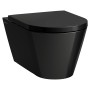 Set WC sospeso senza bordo LAUFEN Kartell con sedile WC
