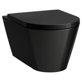 Set WC sospeso senza bordo LAUFEN Kartell con sedile WC