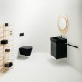 Set WC sospeso senza bordo LAUFEN Kartell con sedile WC - vista tecnica