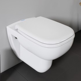Duravit D-Code Rimless WC sospeso a scarico profondo