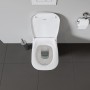 Duravit D-Code Rimless WC sospeso a scarico profondo