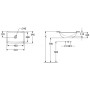 Villeroy & Boch Loop & Friends Lavabo sottopiano rettangolare 51 x 34 cm, con troppo pieno - immagine prodotto