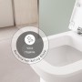 VitrA S20 Stand-WC Tiefspüler mit Spülrand - technische Ansicht