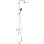 Sistema doccia GROHE Vitalio Start 250 con batteria termostatica - vista dettagliata