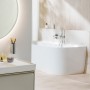 LAUFEN MEDA Vorwand-Badewanne 180 x 80 cm mit Schürze - Produktansicht