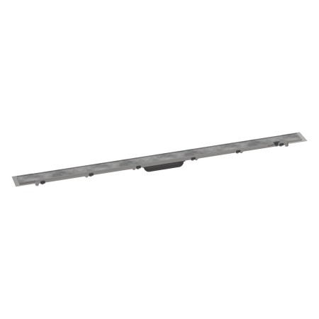 hansgrohe RainDrain Rock Fertigset Duschrinne 120 cm, kürzbar und befliesbar