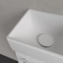 Villeroy & Boch Lavabo Avento 36 x 22 cm, Vasca a sinistra, senza troppo pieno - vista tecnica