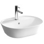 VitrA Options Geo Aufsatzwaschtisch 54,5 x 43 cm mit Überlaufloch - Detailansicht