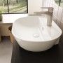 VitrA Options Geo Aufsatzwaschtisch 54,5 x 43 cm mit Überlaufloch - Detailansicht