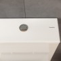 hansgrohe EluPura Original Q Aufsatzspülkasten mit Wasserzulauf unten - technische Ansicht