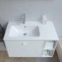 Duravit ME par Starck Meuble-lavabo avec 1 trou de robinet 83 x 49 cm