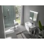 Duravit ME by Starck Meuble vasque avec 1 trou de robinet 83 x 49 cm - vue technique