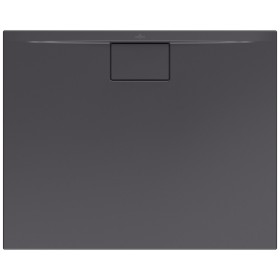 Receveur de douche Villeroy & Boch Architectura Metalrim 100 x 90 x 1,5 cm