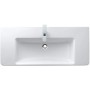 Lavabo LAUFEN PRO S 105 cm, encastrable avec trou pour robinet et trop-plein - photo produit