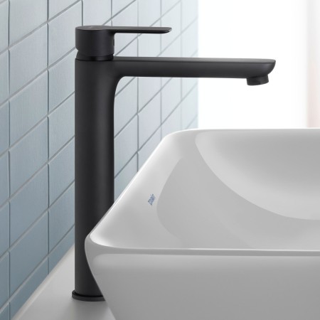Miscelatore monocomando per lavabo Duravit D-Code FreshStart e MinusFlow