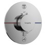hansgrohe ShowerSelect Comfort S Thermostat UP für 2 Verbraucher mit integrierter Sicherungskombination - Detailansicht