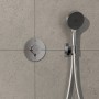hansgrohe ShowerSelect Comfort S Thermostat UP für 2 Verbraucher mit integrierter Sicherungskombination - technische Ansicht