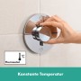 hansgrohe ShowerSelect Comfort S Thermostat UP für 2 Verbraucher mit integrierter Sicherungskombination - Produktansicht