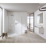 Geberit ONE Wand-Tiefspül-WC, mit TurboFlush und WC-Sitz - technische Ansicht