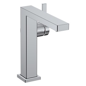 Rubinetto monocomando per lavabo hansgrohe Tecturis E 150 Fine CoolStart risparmio idrico+ senza piletta