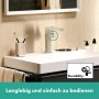 Rubinetto monocomando per lavabo hansgrohe Tecturis E 150 Fine CoolStart risparmio idrico+ senza piletta - vista tecnica