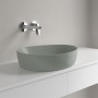 Lavabo d'appoggio Villeroy & Boch Antao 51 x 40 cm, senza troppopieno, non levigato - vista tecnica