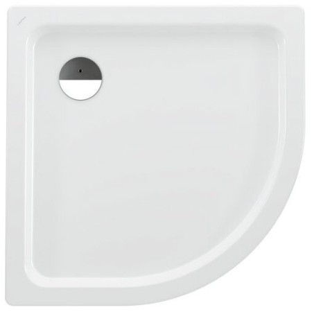 LAUFEN Platina Viertelkreis Duschwanne 90 x 90 x 6,5 cm ohne Antislip