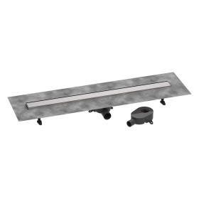 hansgrohe RainDrain Go Komplettset Duschrinne 1000 rückseitig befliesbar für Standard-/flache