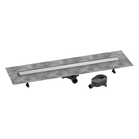 hansgrohe RainDrain Go Komplettset Duschrinne 1000 rückseitig befliesbar für Standard-/flache