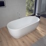 Baignoire Duravit Luv autoportante 160 x 75 cm, avec trop-plein - vue détaillée