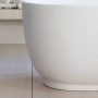 Baignoire Duravit Luv autoportante 160 x 75 cm, avec trop-plein