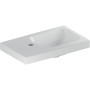 Lavabo Geberit iCon Light 53 cm avec tablette et trou de robinet à gauche