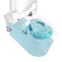 VitrA Options Nest Wand-WC VitrAflush 2.0 mit Bidetfunktion und Thermostat-Armatur - technische Ansicht