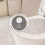 VitrA Options Nest Wand-WC VitrAflush 2.0 mit Bidetfunktion und Thermostat-Armatur - Produktansicht