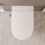 VitrA Options Nest Wand-WC VitrAflush 2.0 mit Bidetfunktion und Thermostat-Armatur - Detailansicht