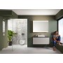 WC suspendu Geberit ONE, avec TurboFlush et abattant de WC - photo produit