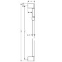 Astina doccia hansgrohe Unica Crometta 90 cm - vista dettagliata