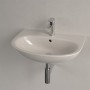 Villeroy & Boch O.novo Lavabo 60 x 46 cm, con troppopieno - vista tecnica
